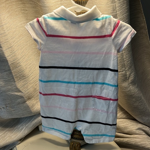 Janie & Jack Polo Romper - Picture 3 of 4